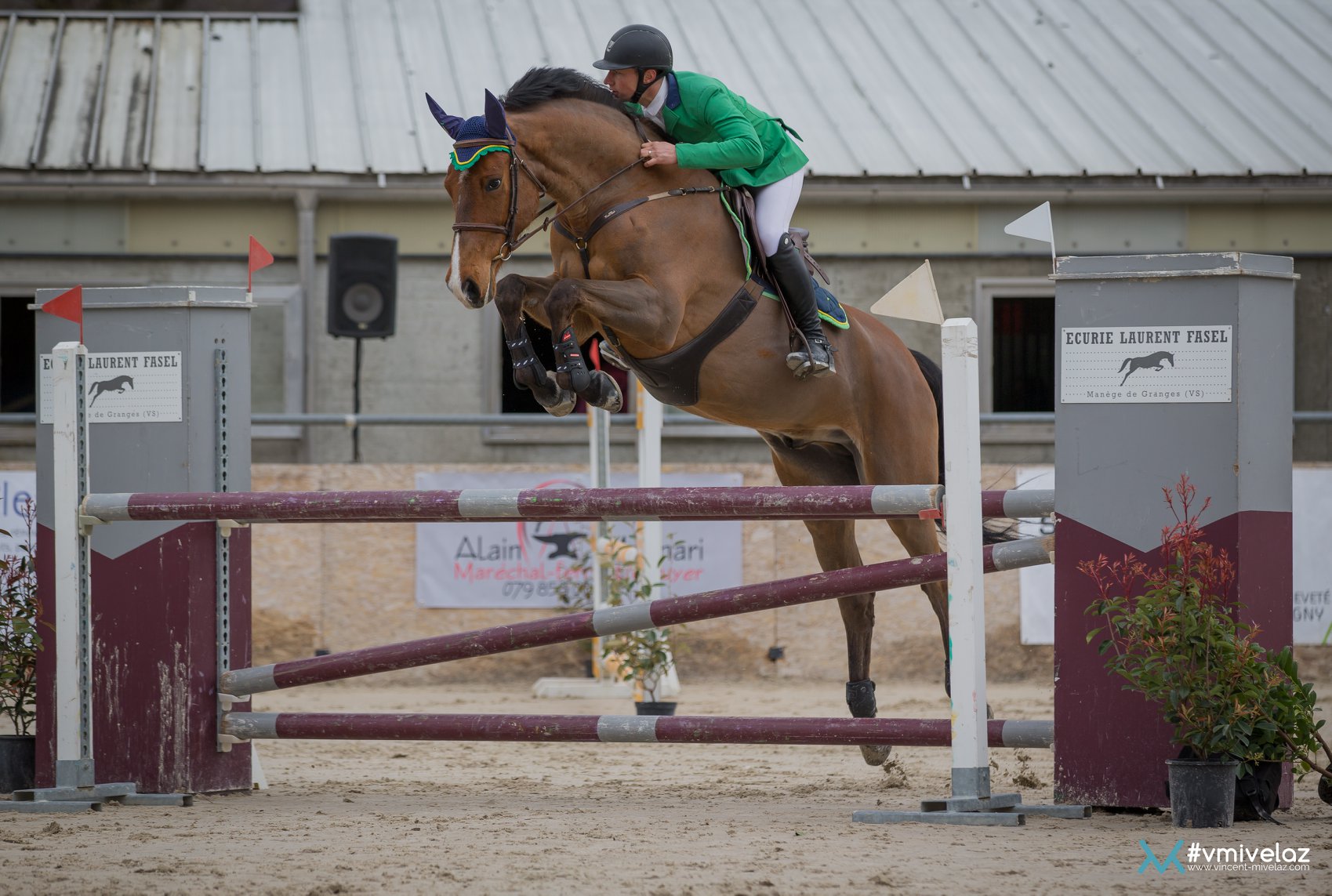 Manège du Chalet-à-Gobet Benoît Johner Concours Granges 2018